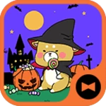 Logo of Cute Halloween Shiba Theme android Application 